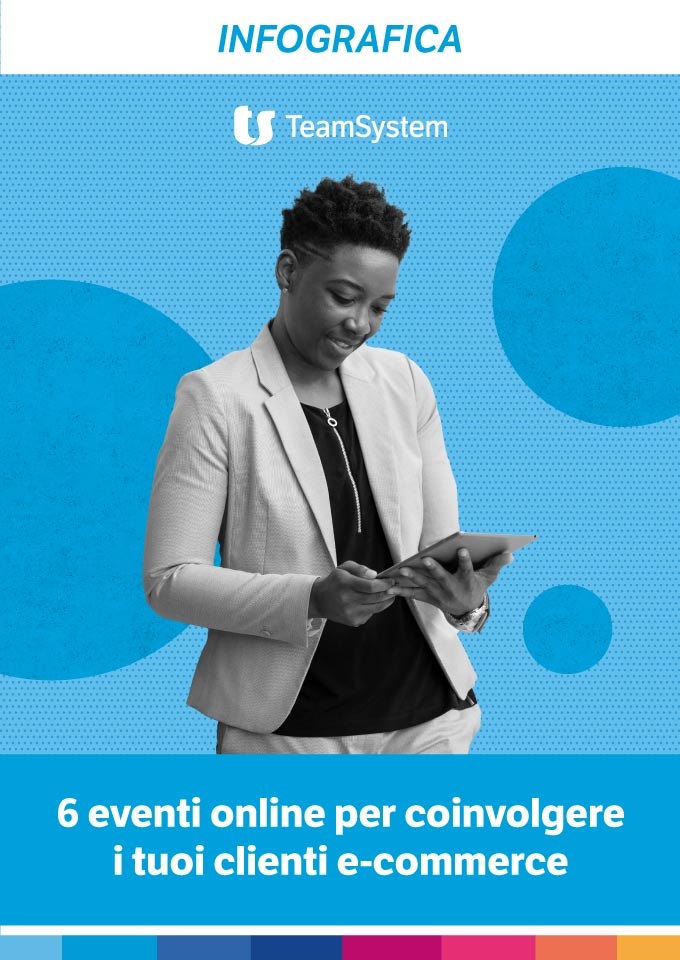 Infografica su come coinvolgere i clienti in un e-commerce