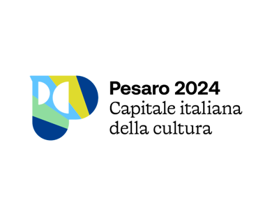 Logo Pesaro 2024 Capitale Italiana della Cultura