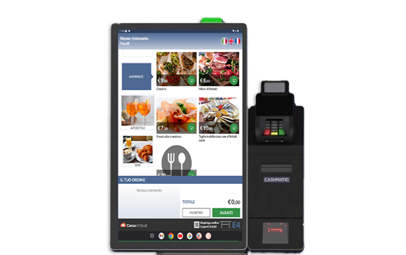 Kiosk Self Order per avere un punto cassa non presidiato e snellire i flussi di pagamento